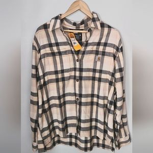 NWT Carhartt Women's L lightweight Flannel